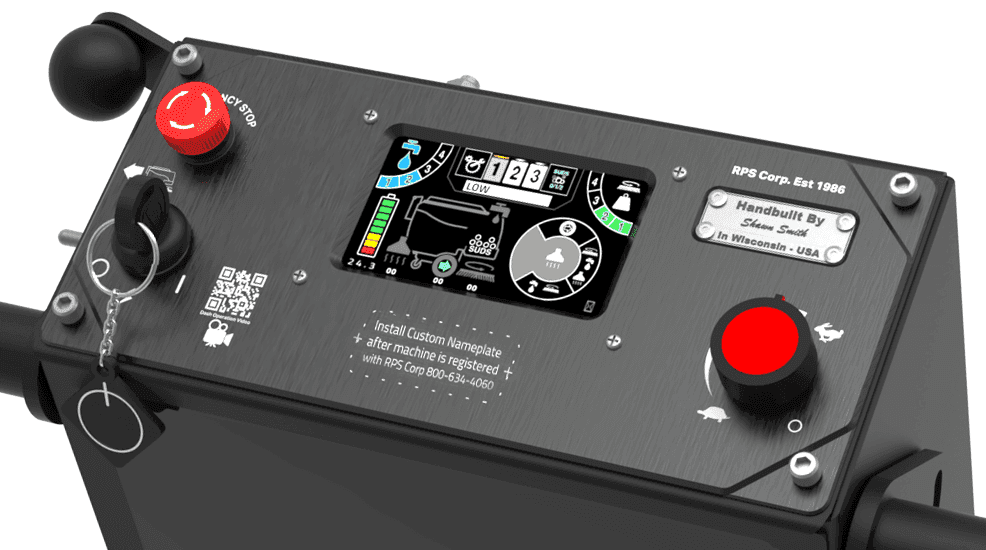 FactoryCat Floor Scrubbers - Touch Screen